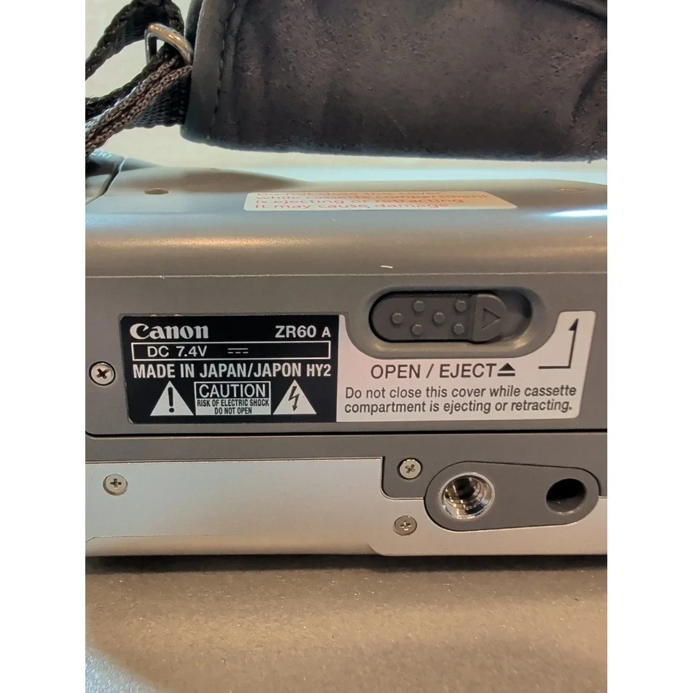 Canon zr60 ntsc